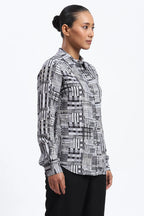 Handpainted Checks Shirt