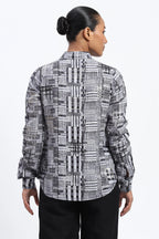 Handpainted Checks Shirt