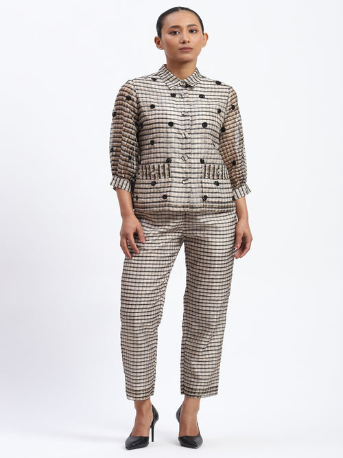 Neutral Maheshwar Shirt