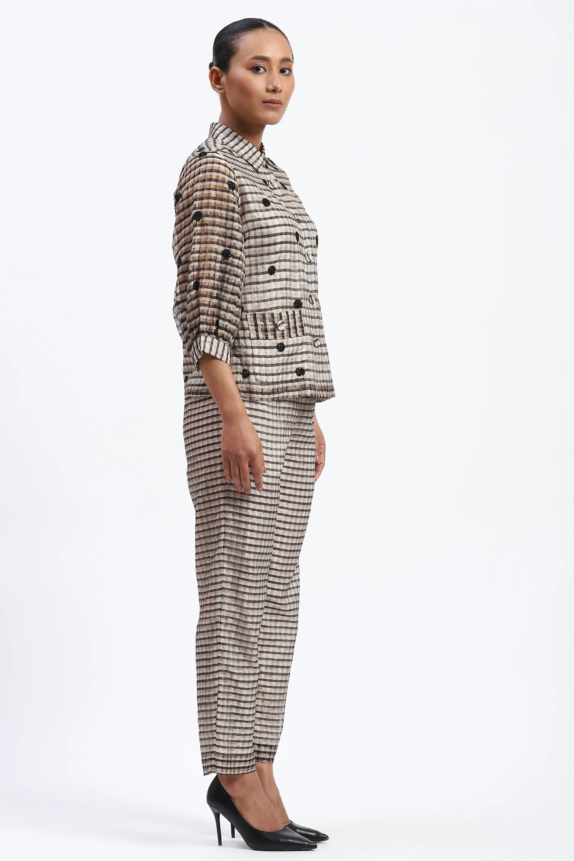 Neutral Maheshwar Shirt
