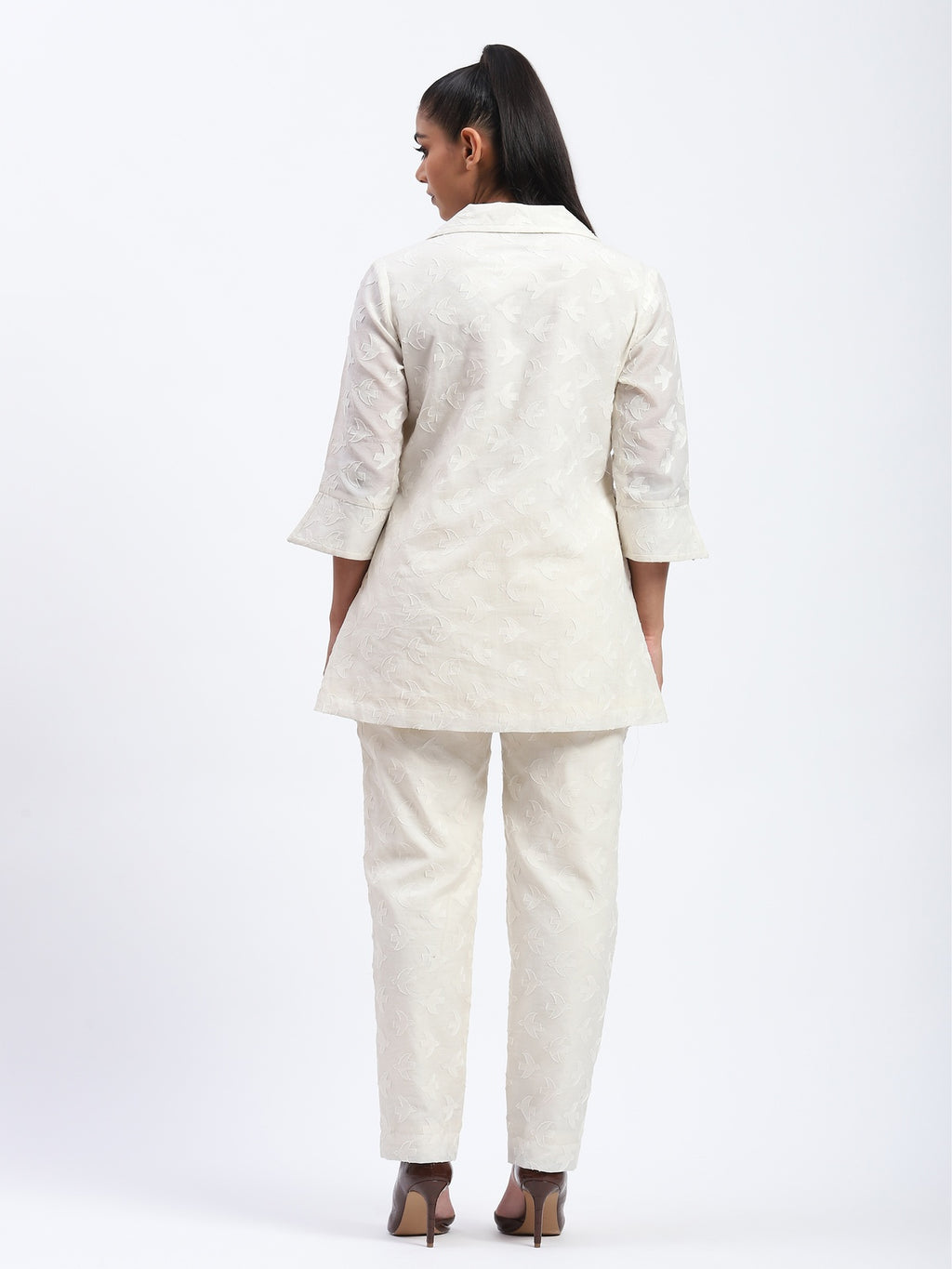 Bird Cutwork Shirt