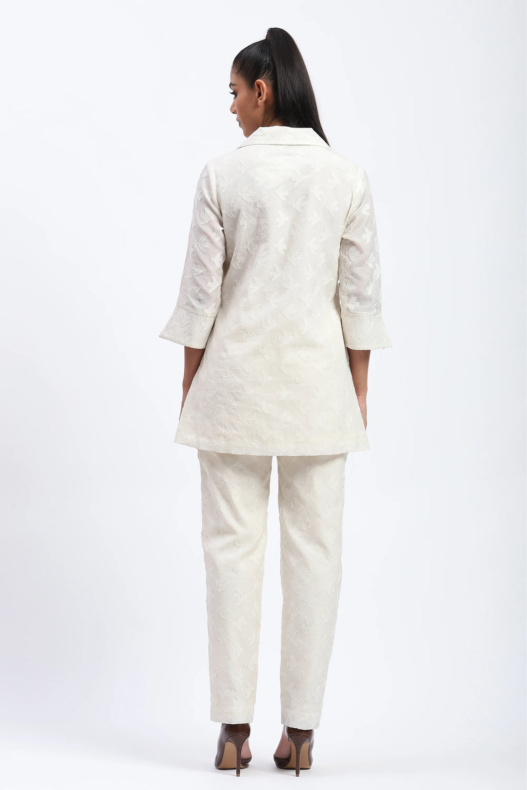 Bird Cutwork Shirt