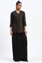 Foil Cutwork Shirt