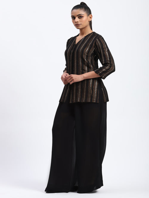 Foil Cutwork Shirt
