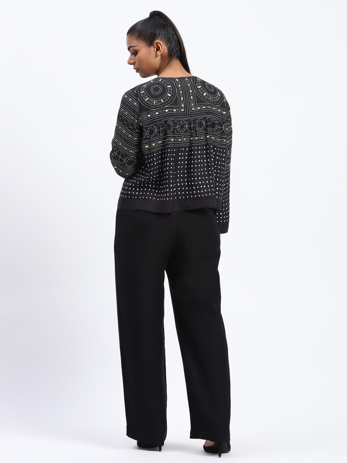 Tribal Print Top