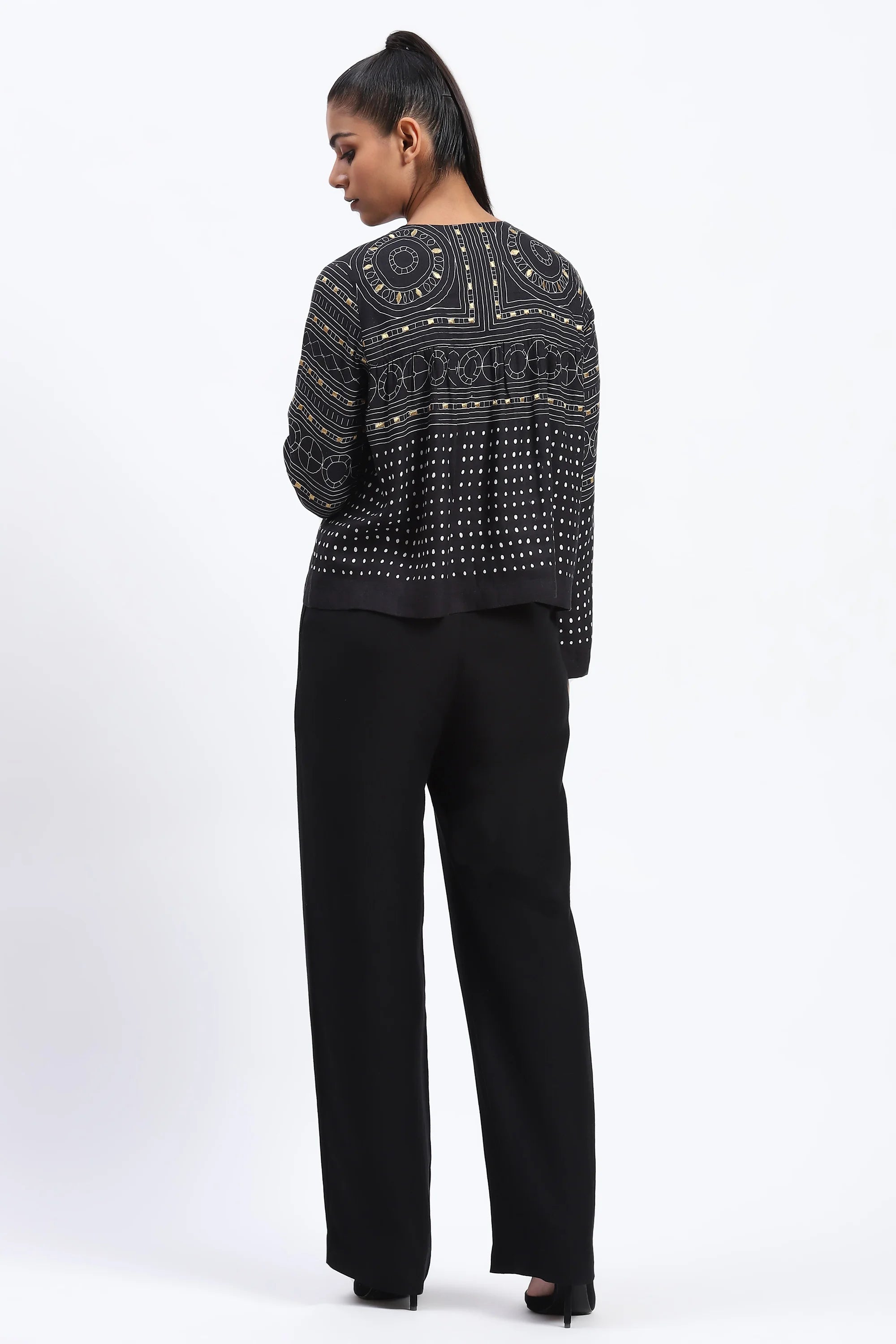 Tribal Print Top