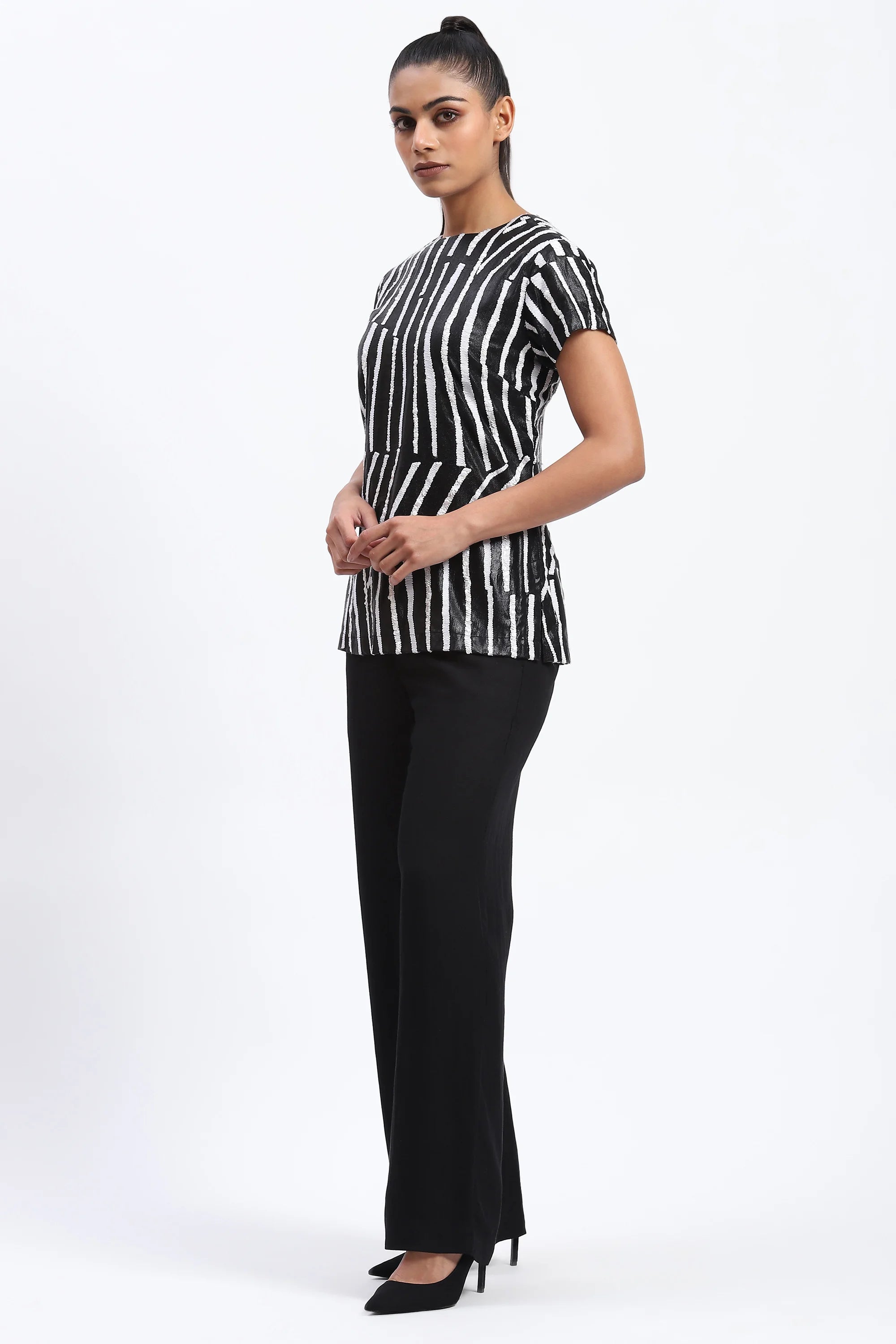 Broken Stripes Top