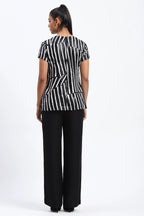 Broken Stripes Top