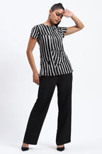 Broken Stripes Top