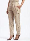 Gold Maheshwar Trouser