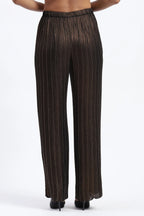 Gold Foil Beaded Trouser