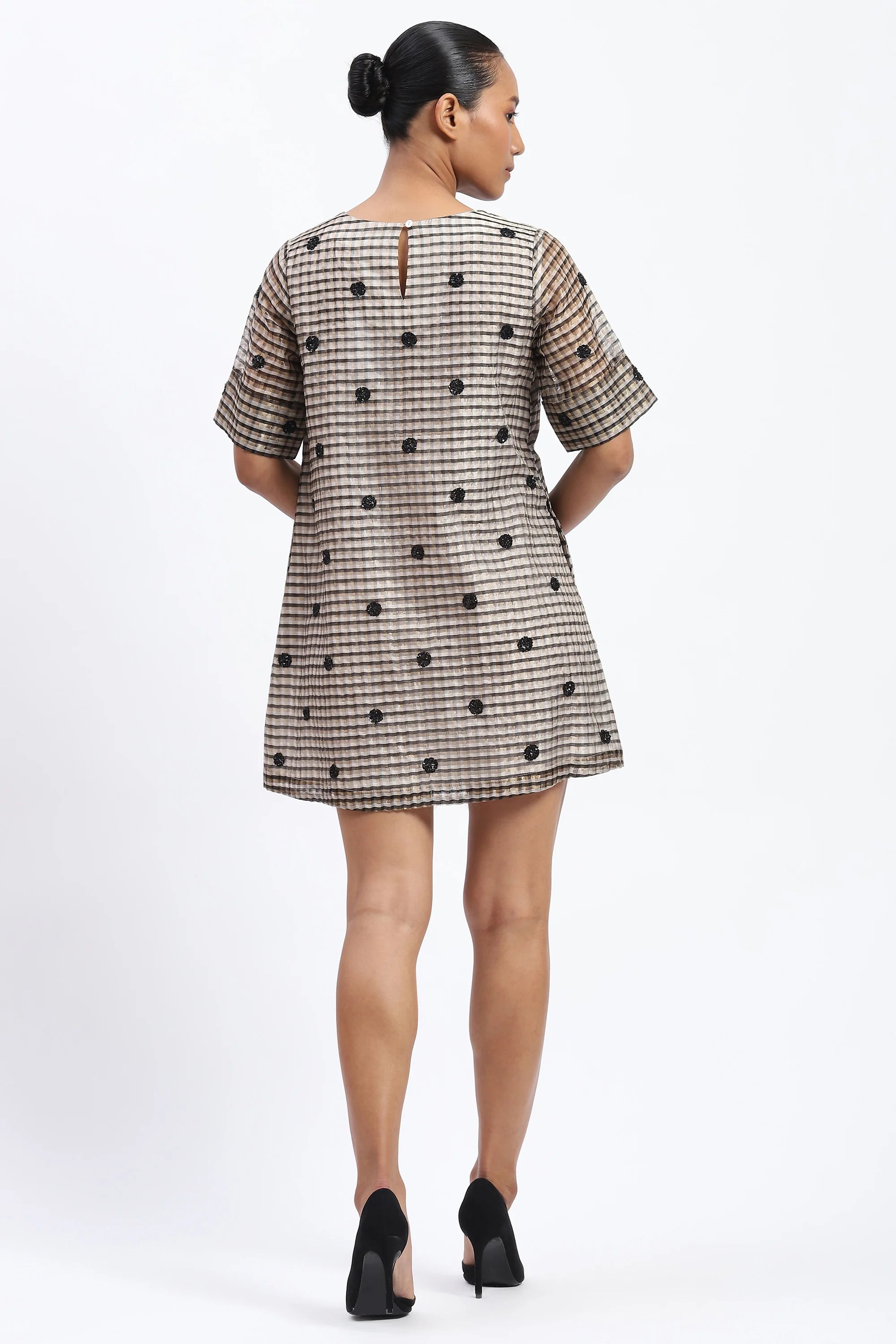 Neutral Maheshwar Dress