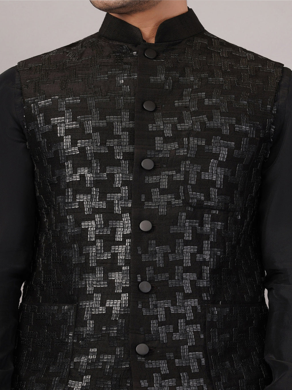 Hondstooth Sequin Bundi