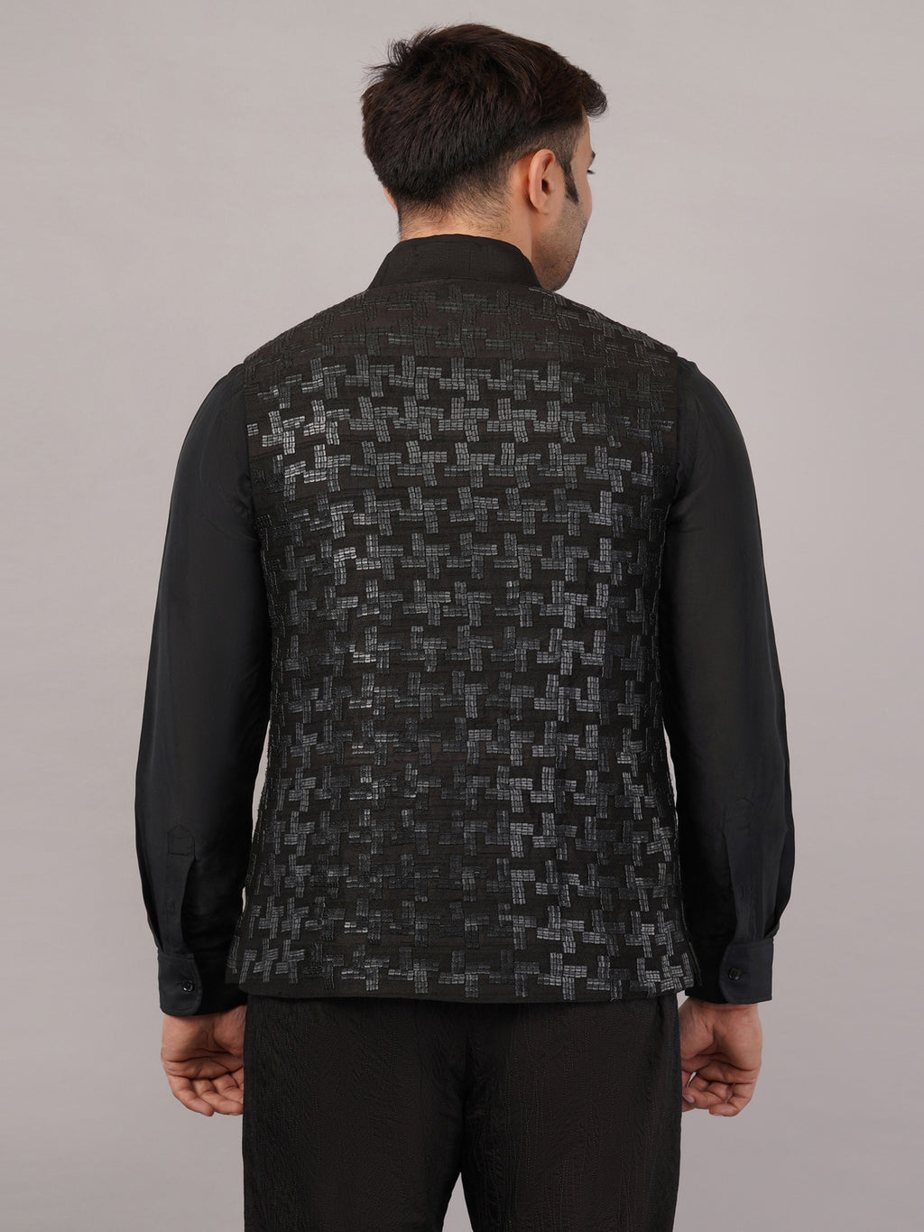 Hondstooth Sequin Bundi