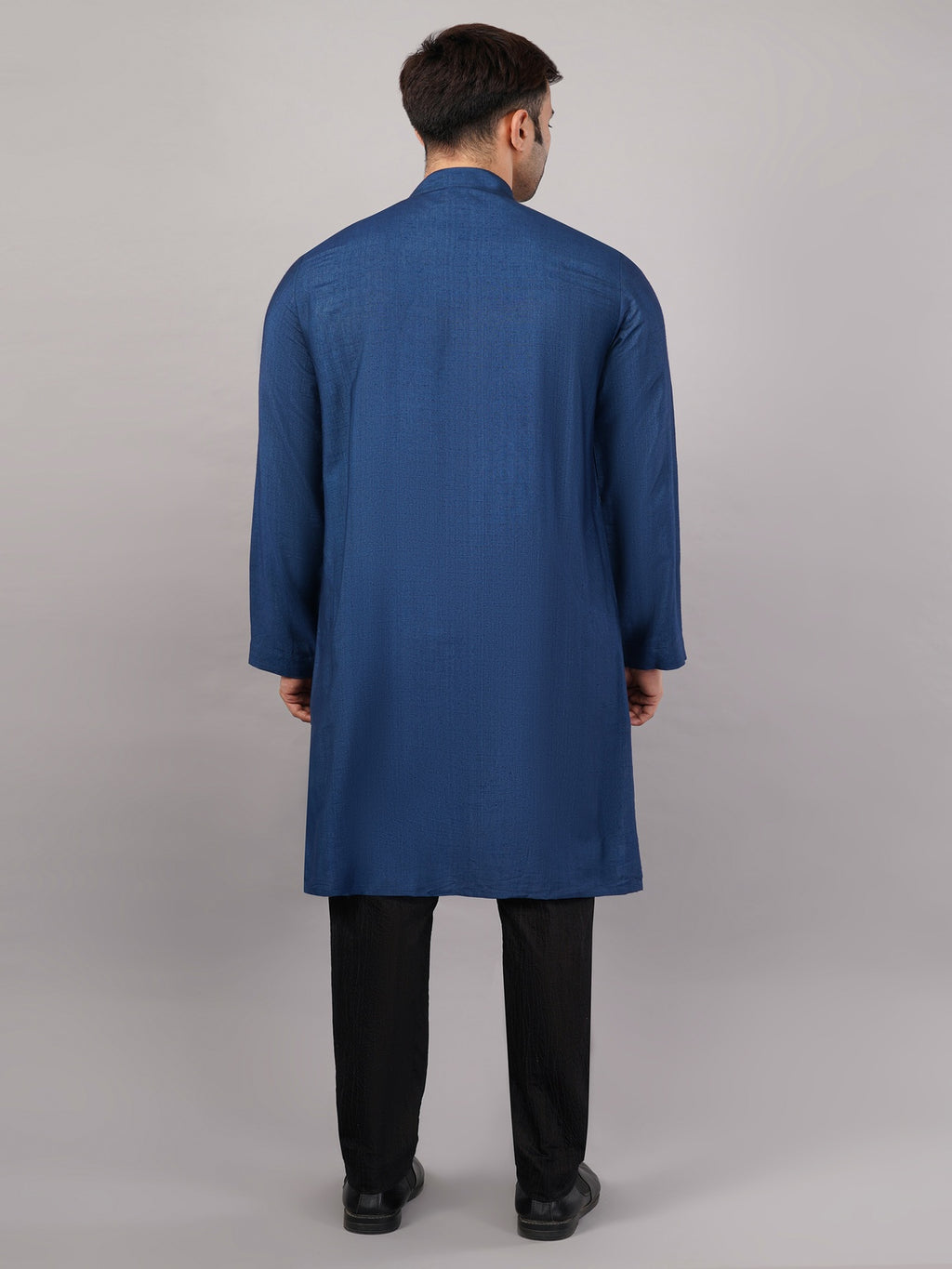 Silk Cutwork Yoke Kurta