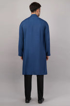 Silk Cutwork Yoke Kurta