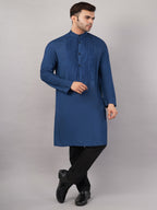 Silk Cutwork Yoke Kurta