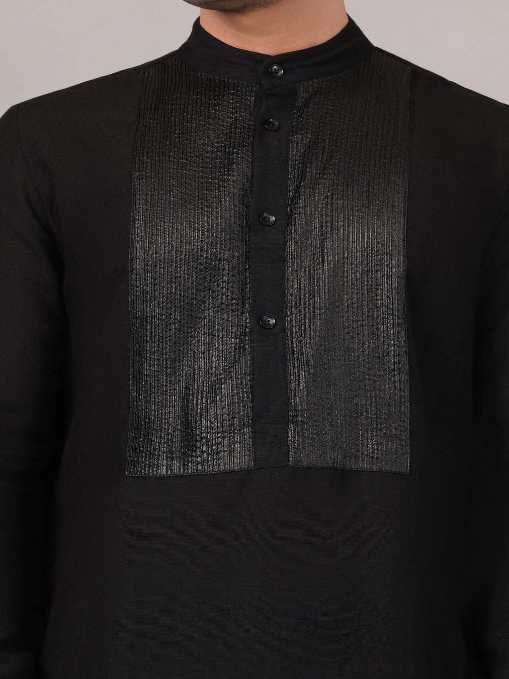 Foil Pintuck Kurta