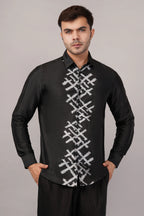 Lattice Ikat Shirt