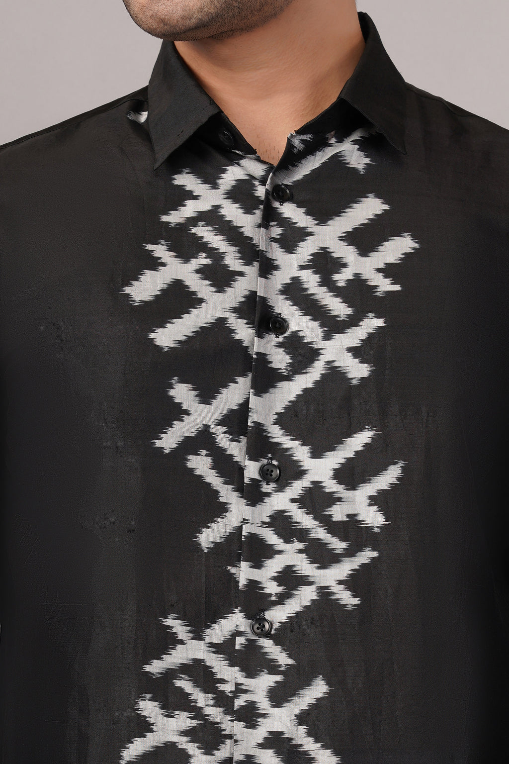 Lattice Ikat Shirt