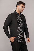Lattice Ikat Shirt
