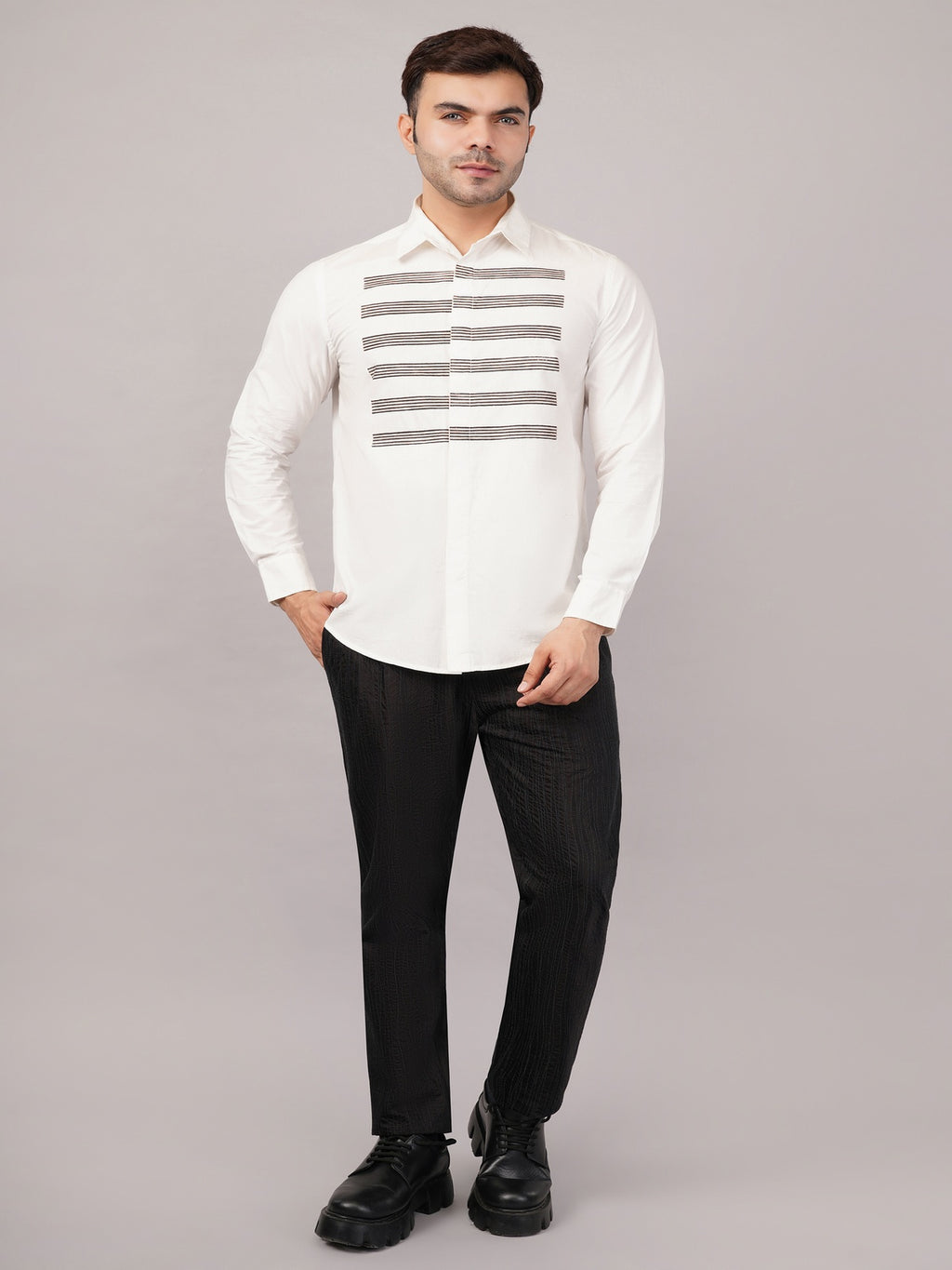 Stripe Yoke Shirt