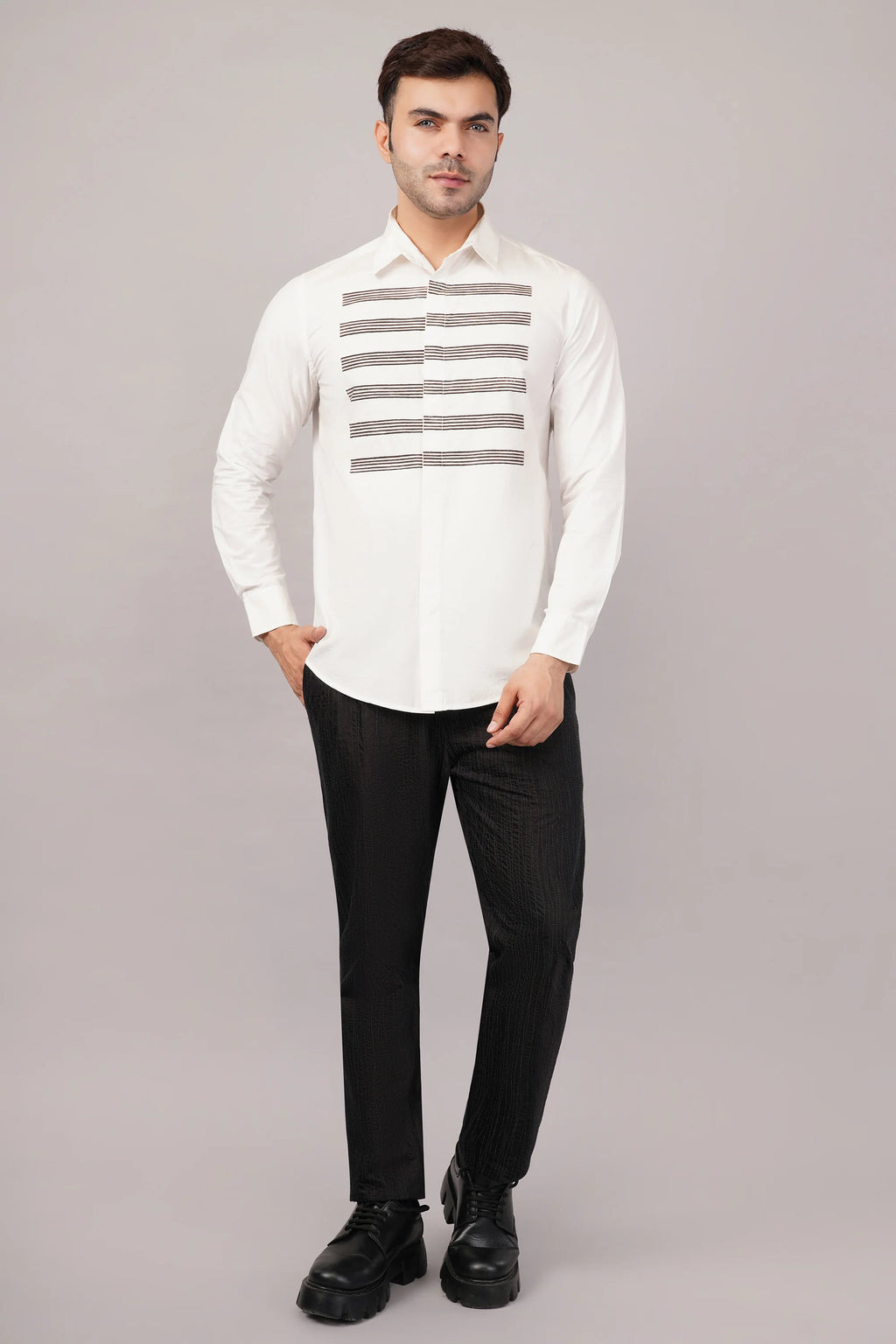 Stripe Yoke Shirt