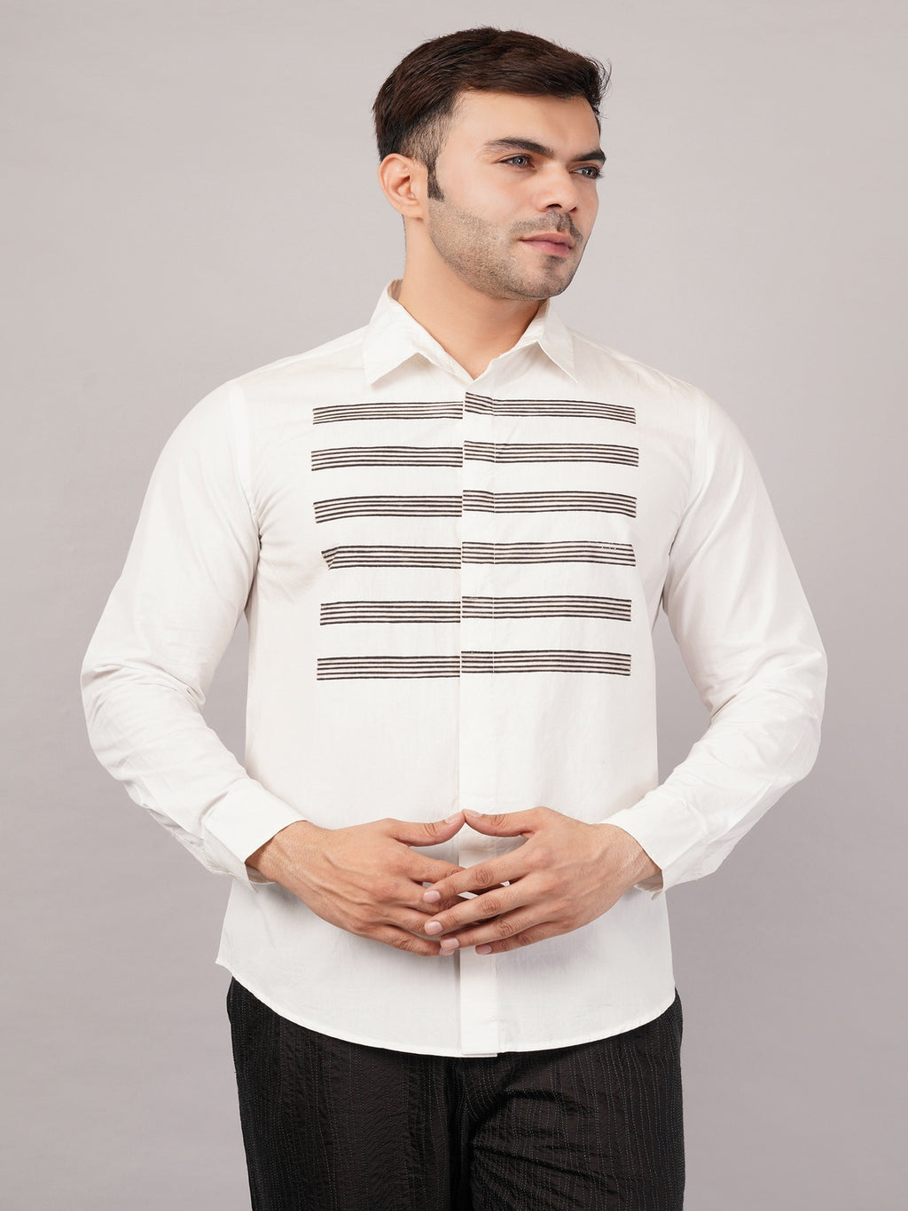 Stripe Yoke Shirt