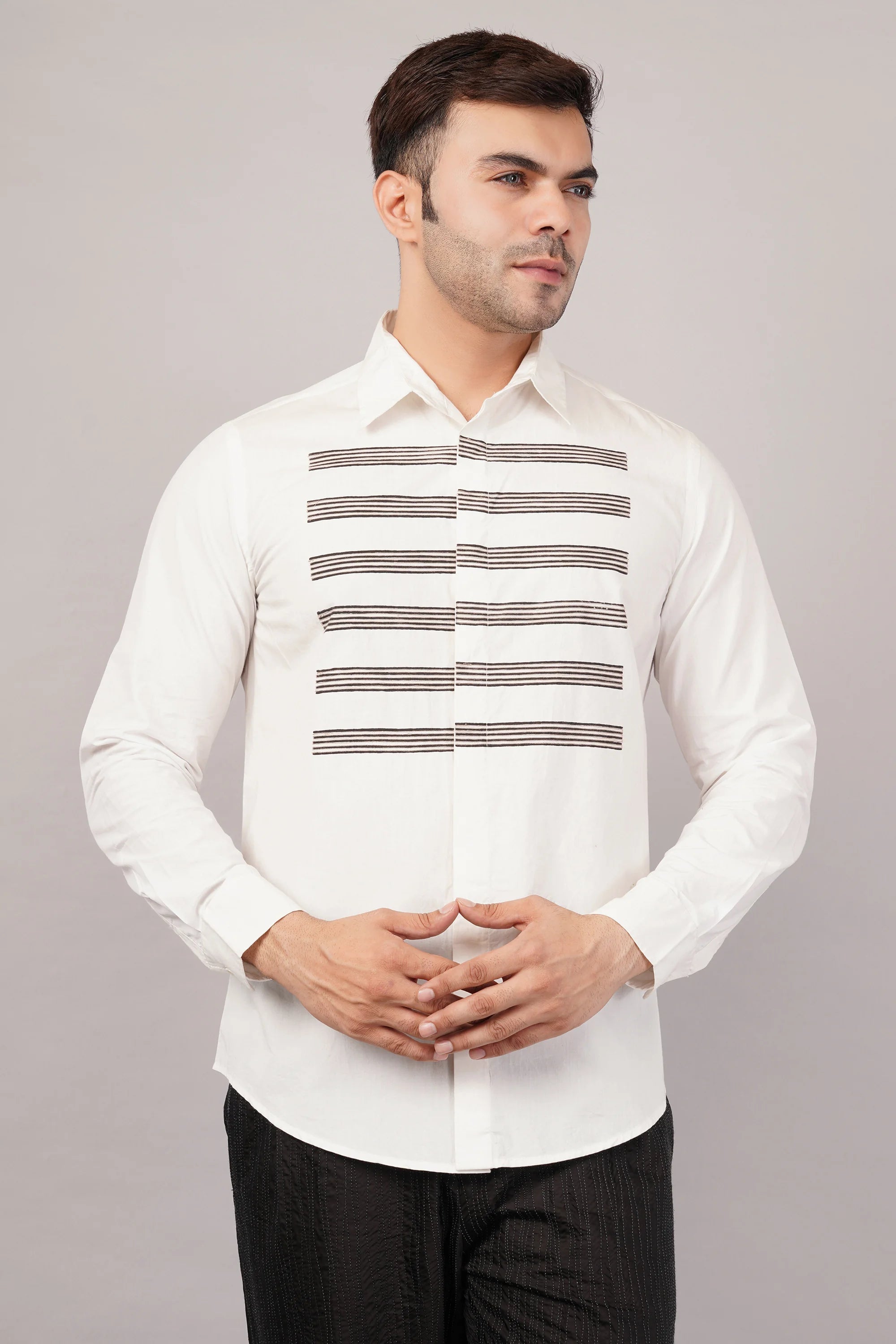 Stripe Yoke Shirt