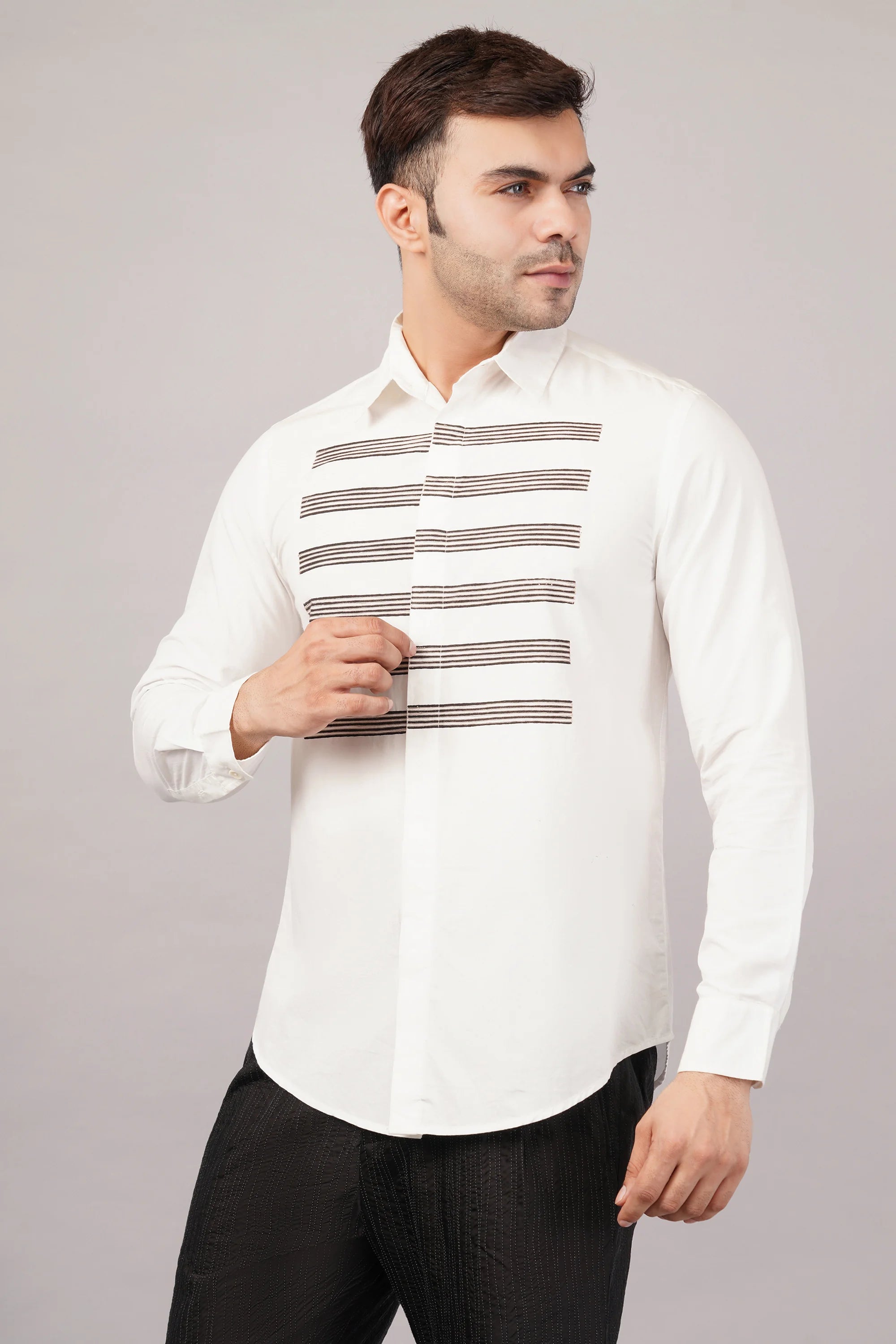 Stripe Yoke Shirt