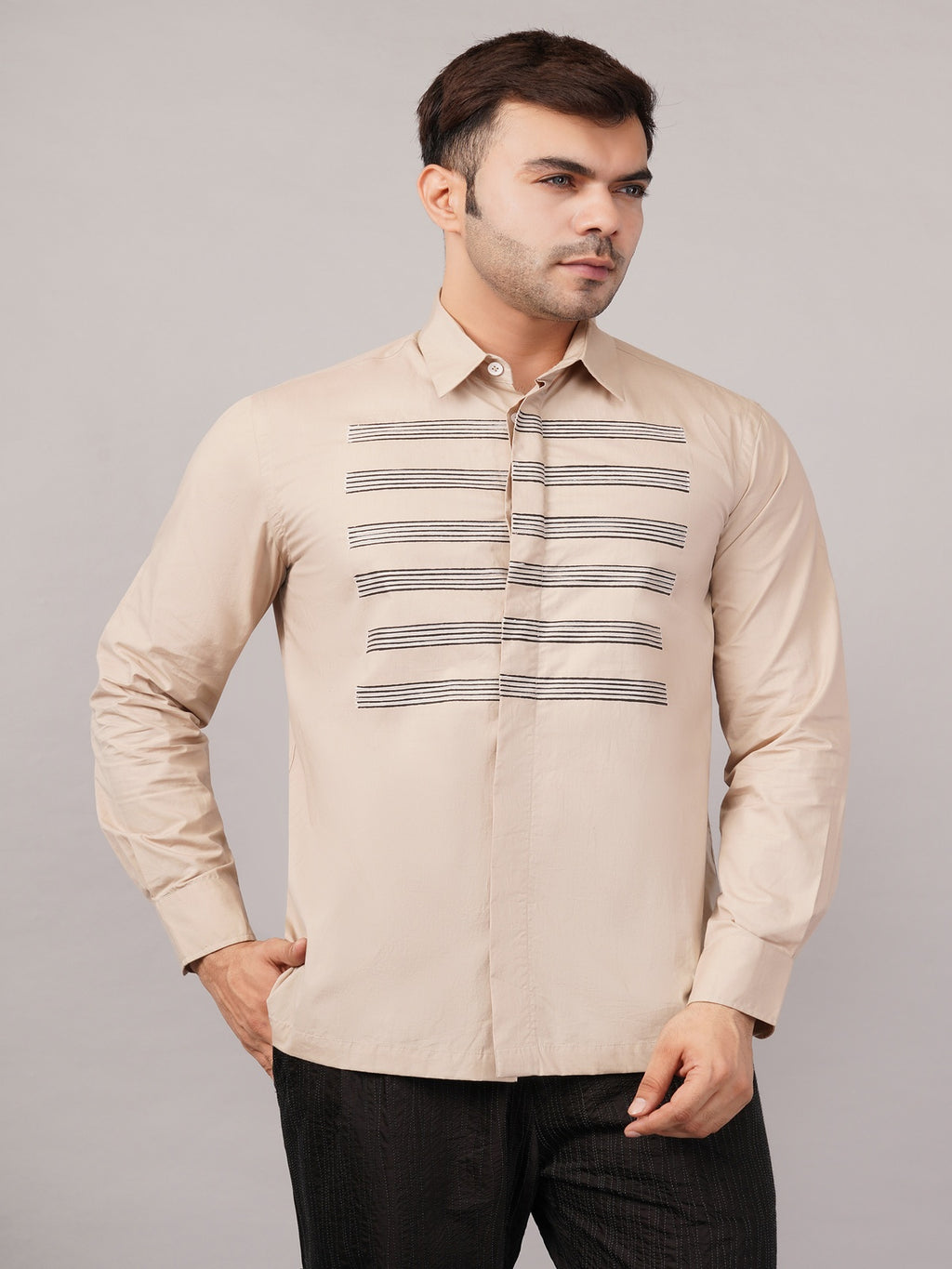 Stripe Yoke Shirt