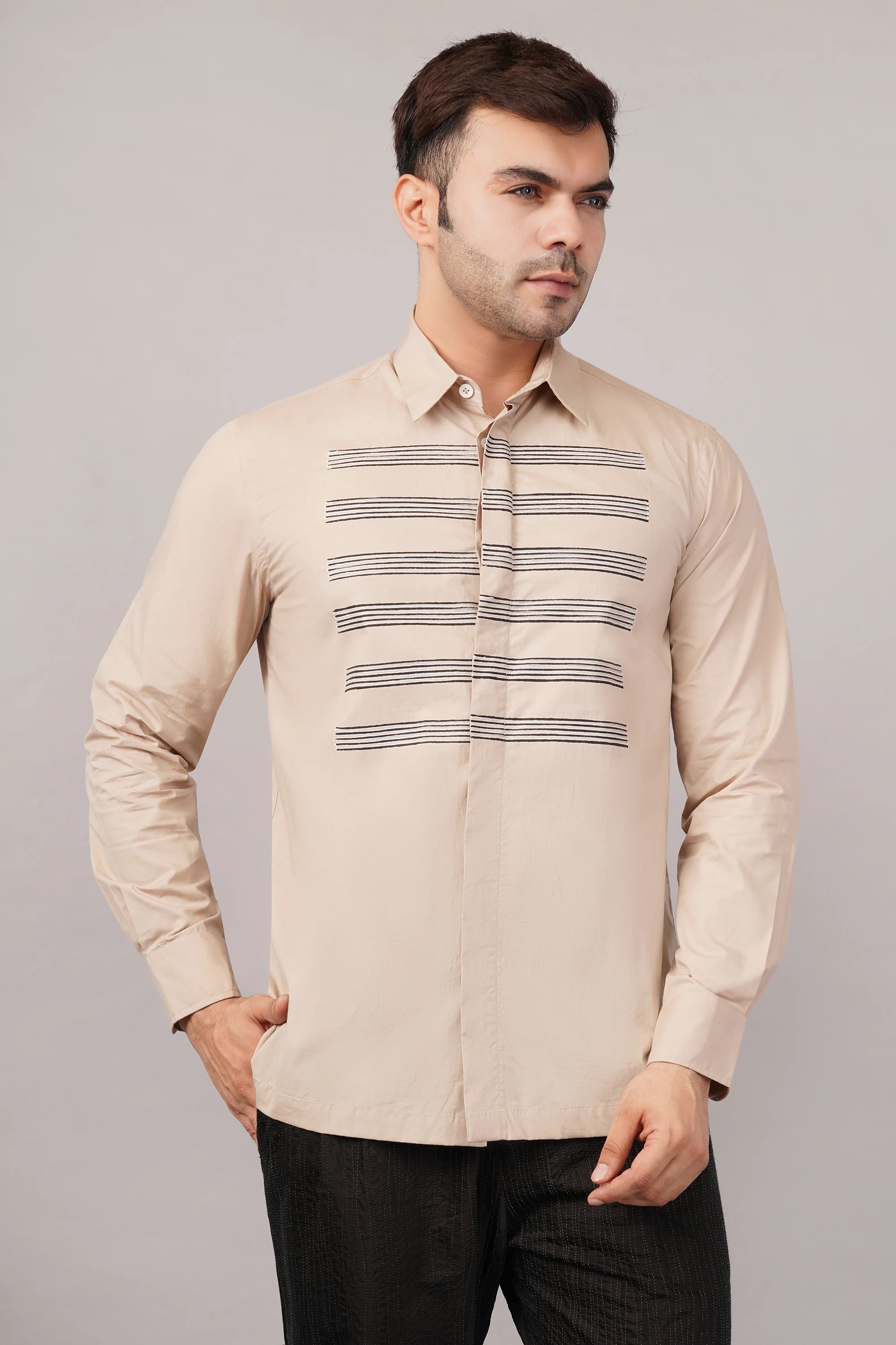 Stripe Yoke Shirt
