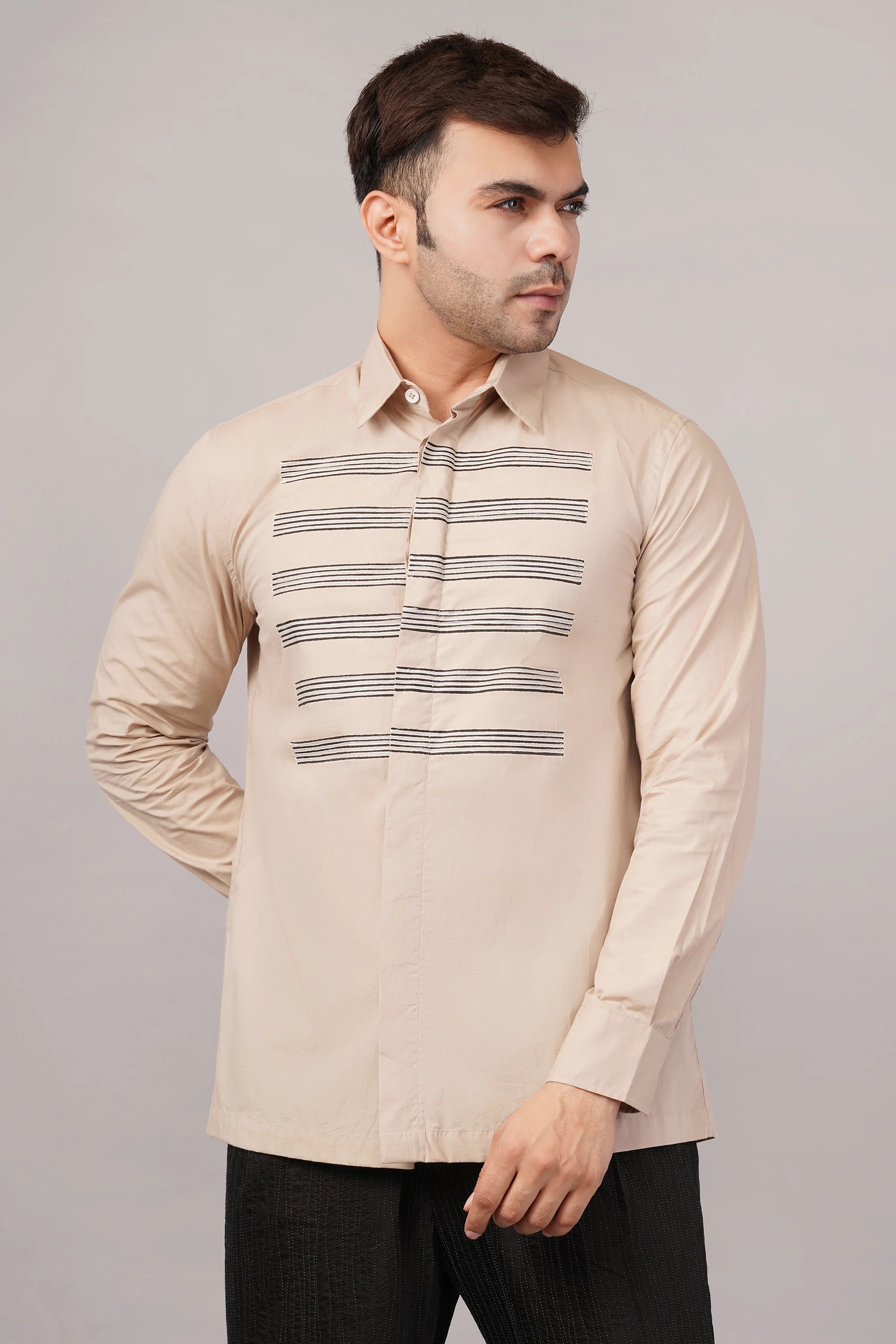 Stripe Yoke Shirt
