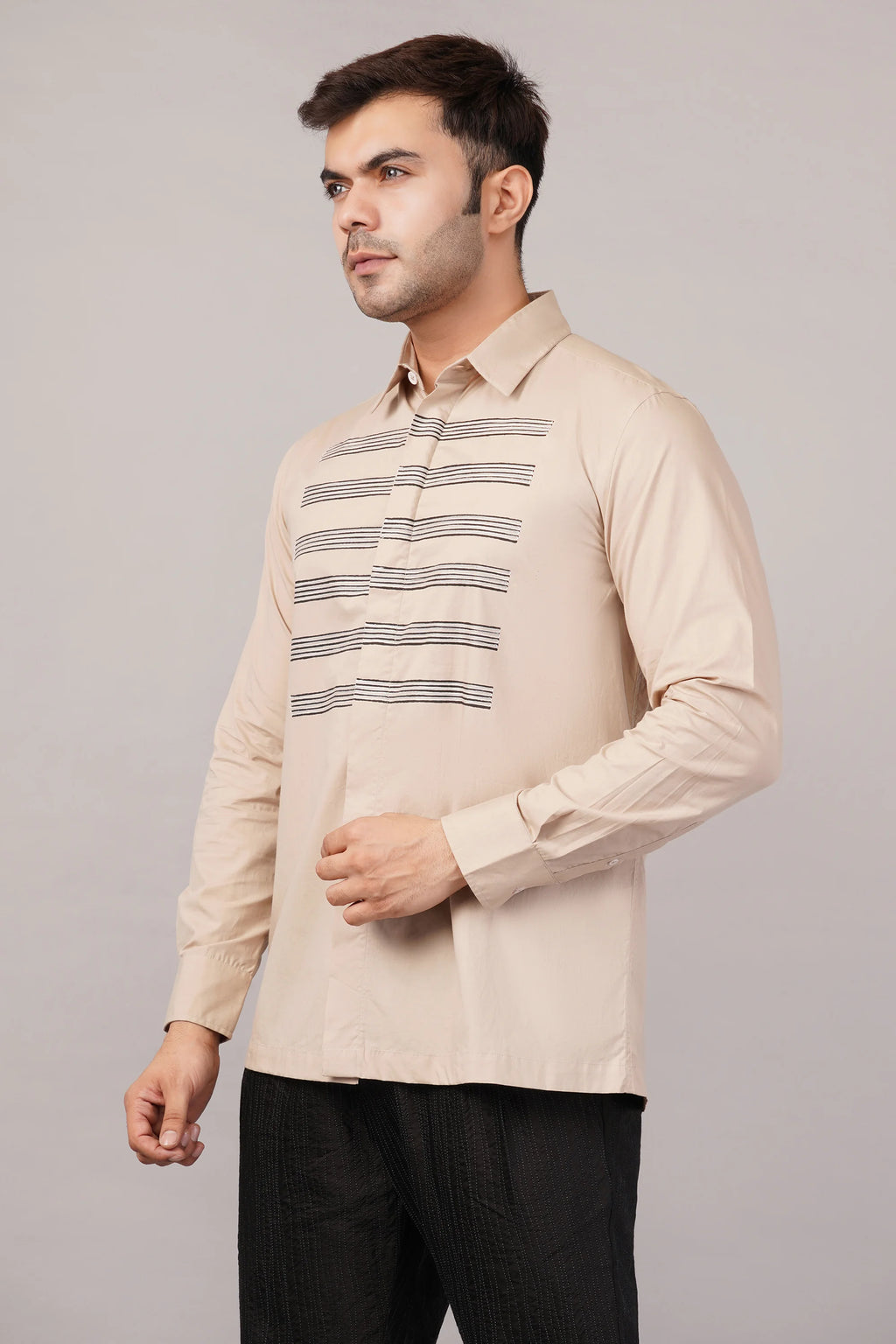 Stripe Yoke Shirt