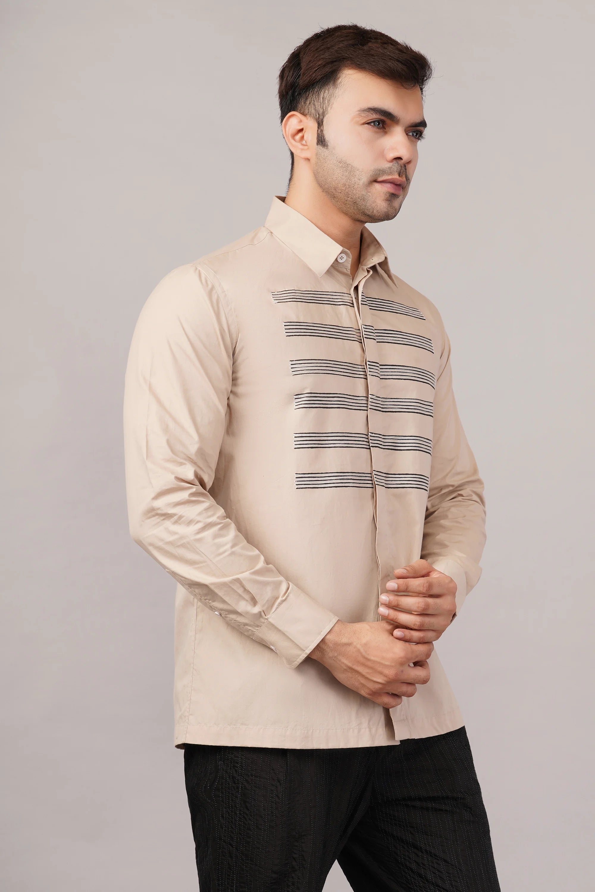 Stripe Yoke Shirt