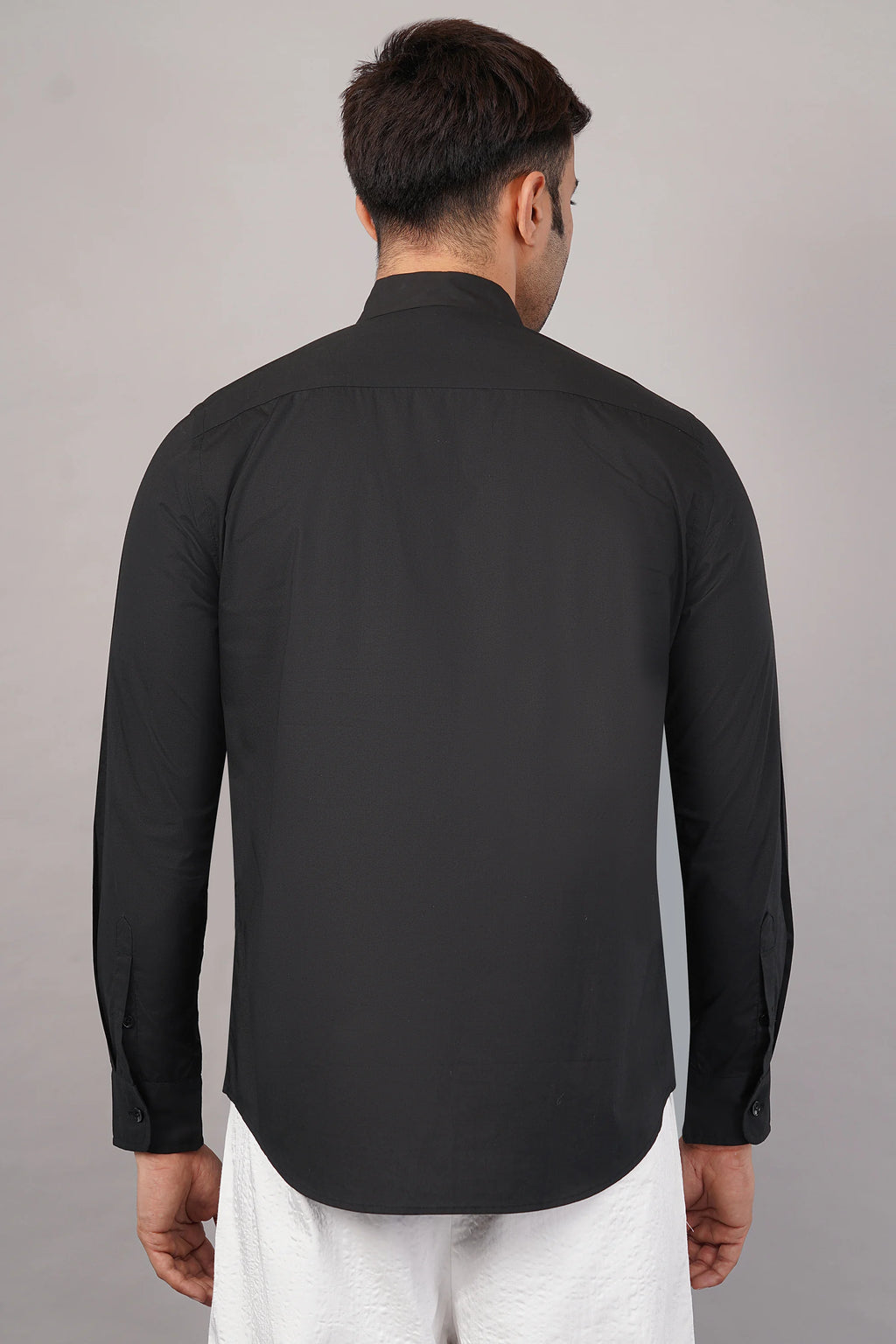 Dori Yoke Shirt Black