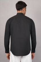 Dori Yoke Shirt Black