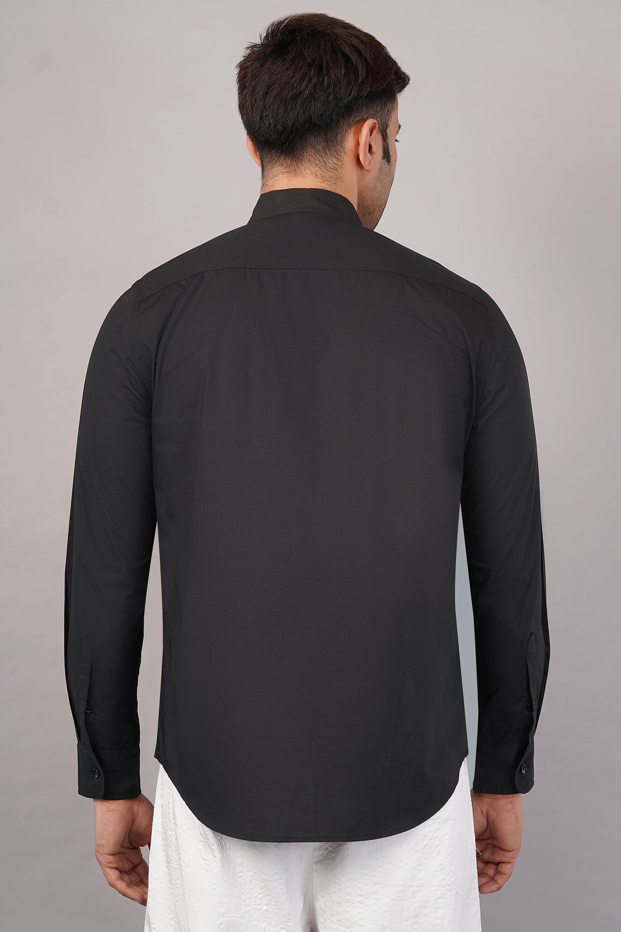 Dori Yoke Shirt Black