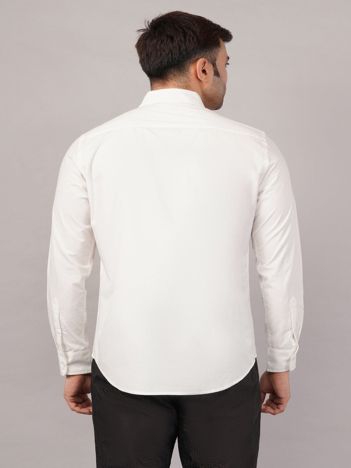 Pleated Stripes Shirt