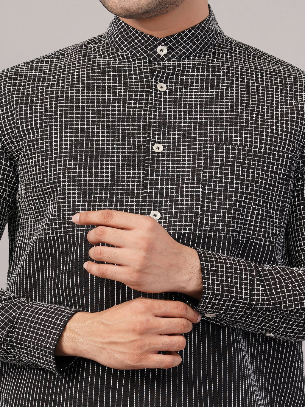 Check & Stripe Shirt