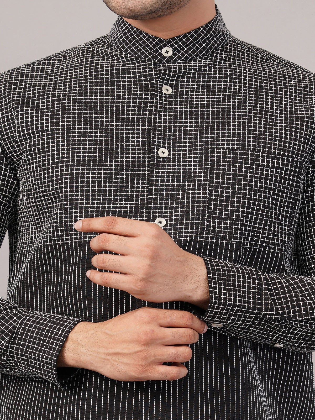Check & Stripe Shirt