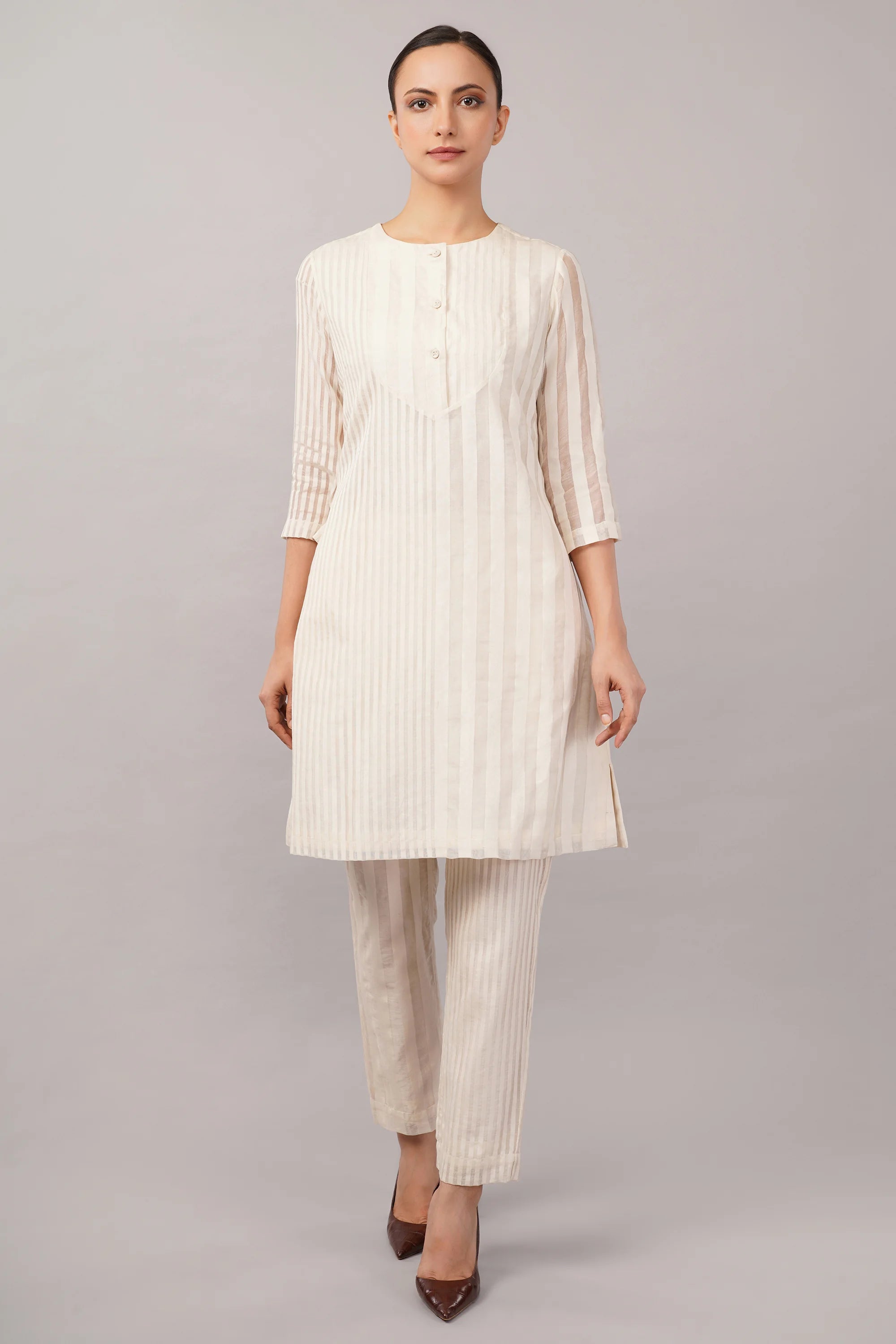 Maheswari Stripe Dress
