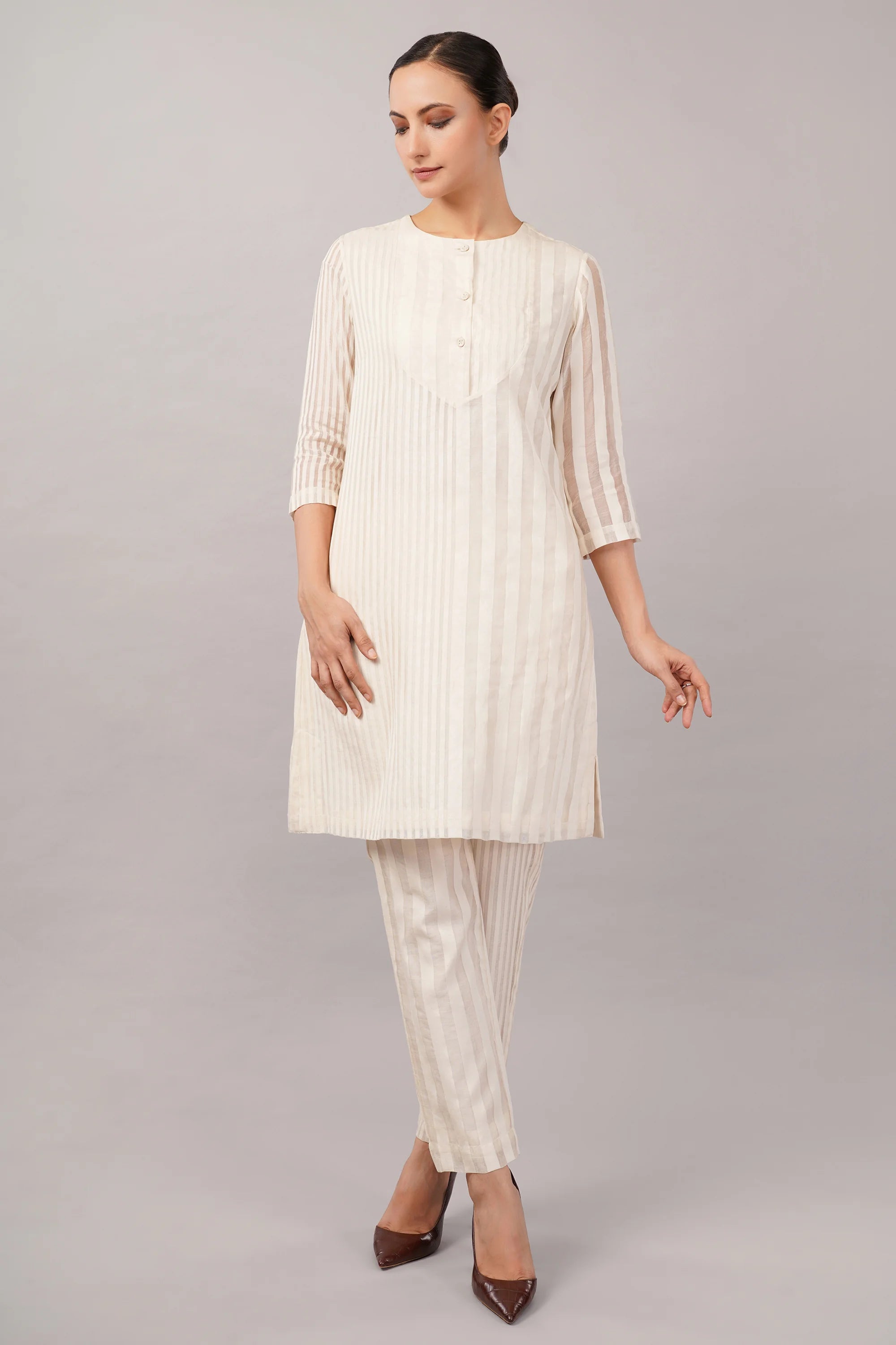 Maheswari Stripe Dress