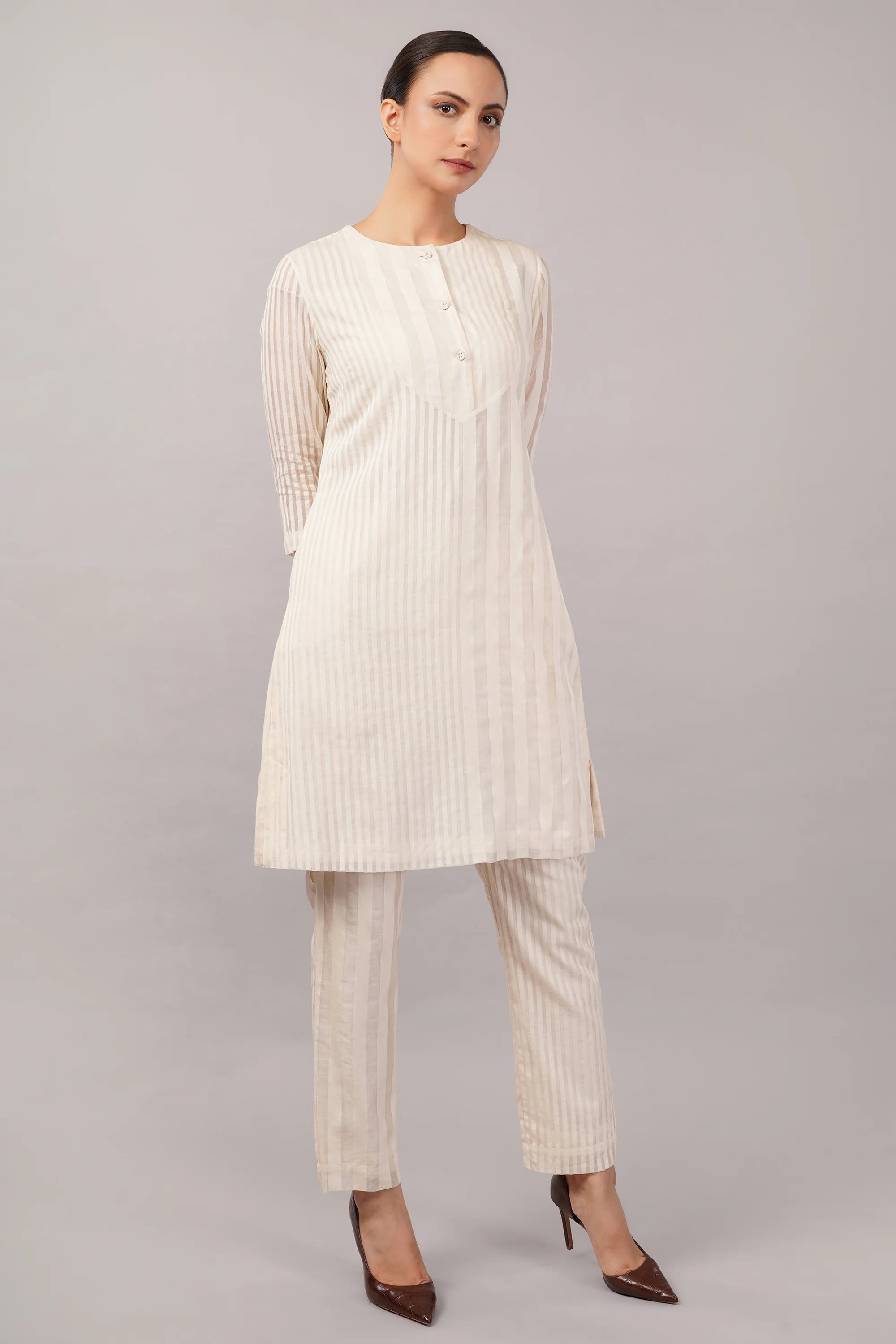 Maheswari Stripe Dress