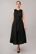 Pleated Stripes Dress