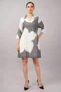 Ikat Flower Dress