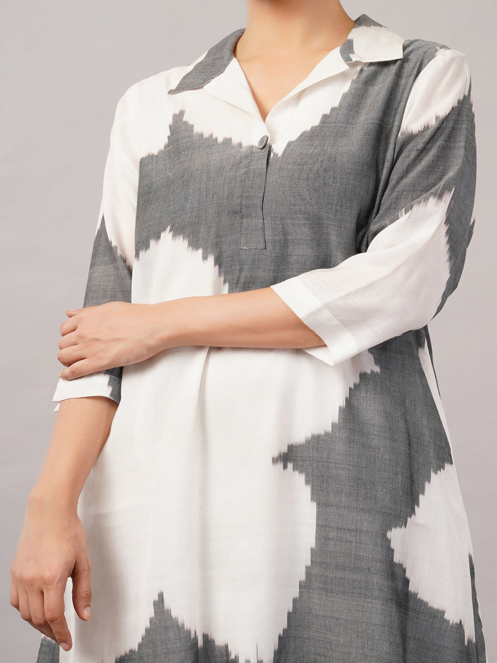 Ikat Flower Dress