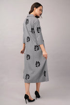 Velvet Buta Dress