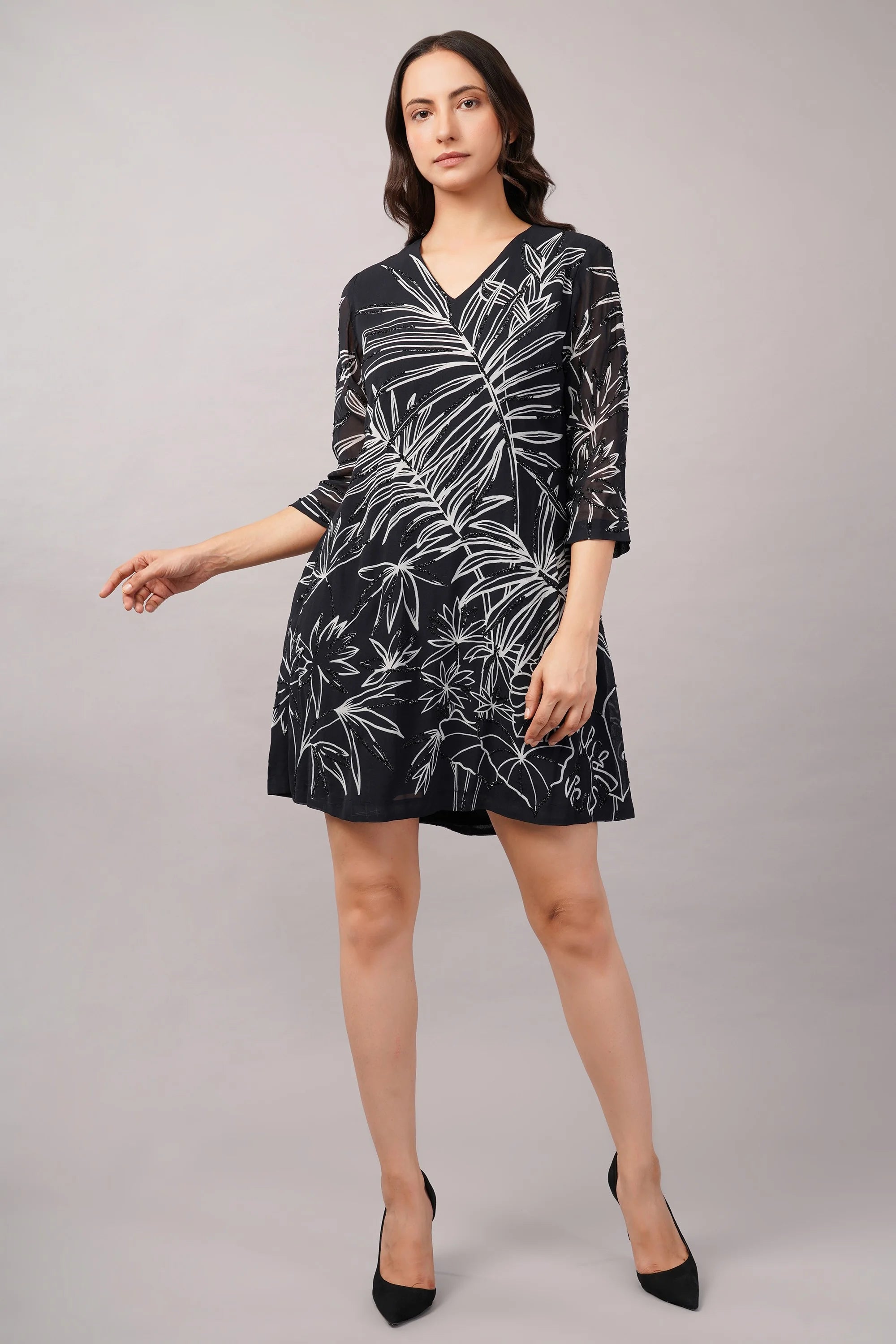 Jungle Print Dress