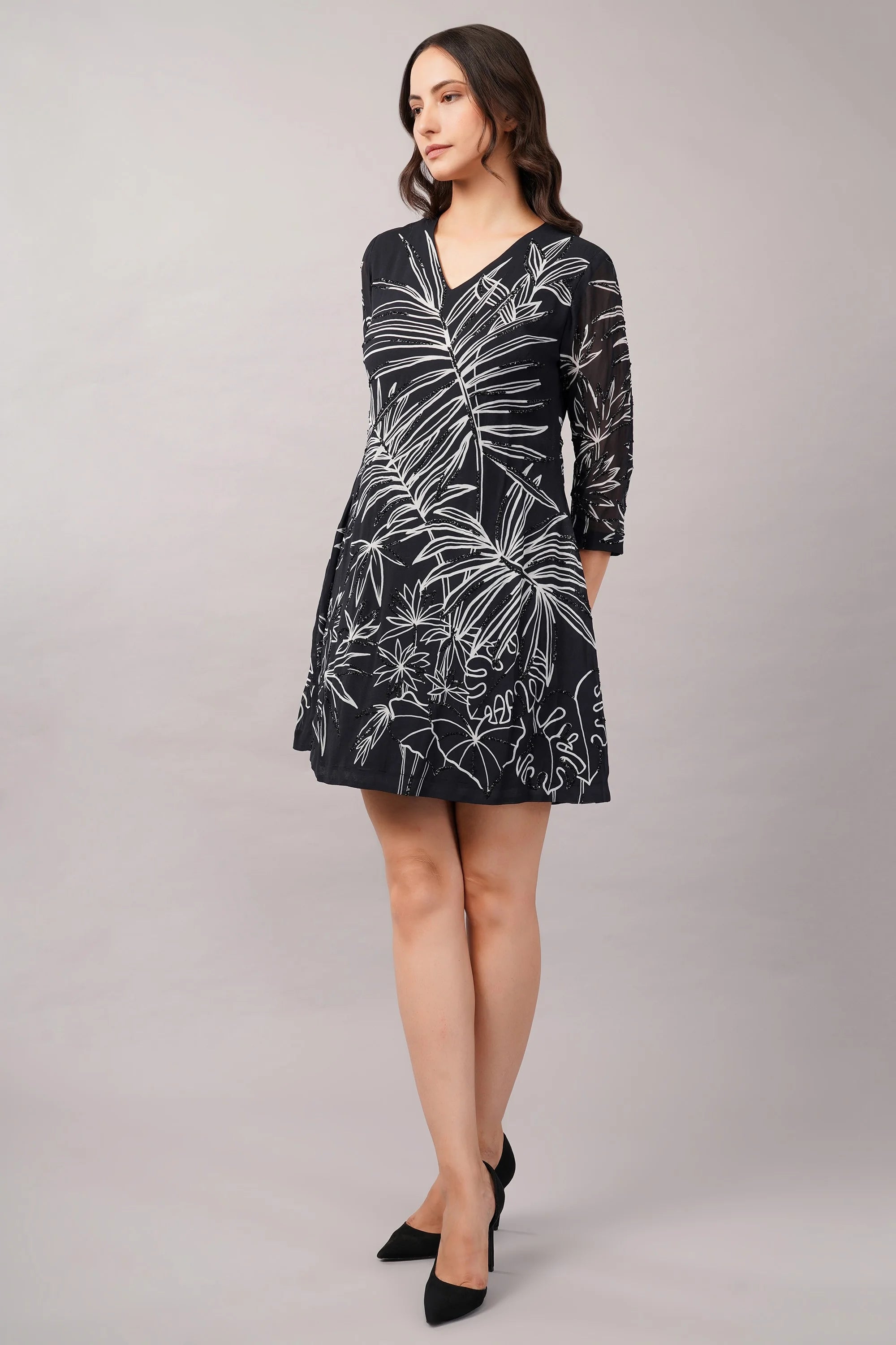 Jungle Print Dress